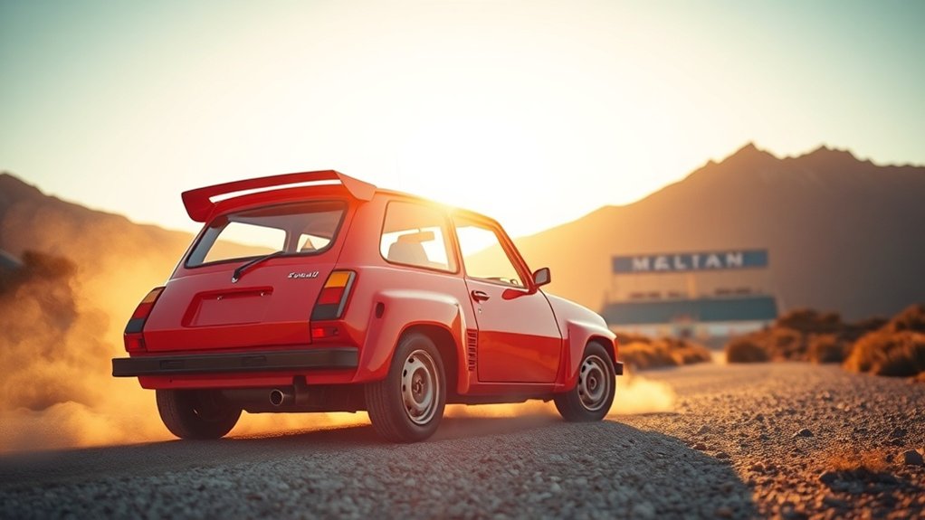 proyecto de evolución del icono del rally