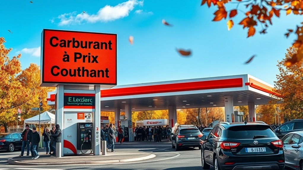 evento de reducción del precio del combustible